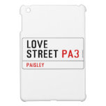 LOVE Street  iPad Mini Cases