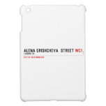 ALENA GRISHCHEVA  STREET  iPad Mini Cases