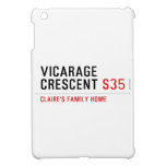vicarage crescent  iPad Mini Cases