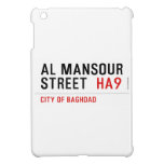 Al Mansour  Street   iPad Mini Cases