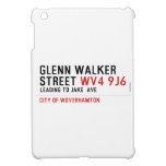 glenn walker street  iPad Mini Cases