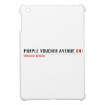 purple voucher avenue  iPad Mini Cases