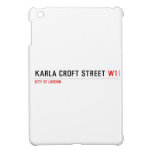 Karla Croft Street  iPad Mini Cases
