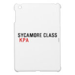 SYCAMORE CLASS   iPad Mini Cases