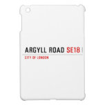 Argyll Road  iPad Mini Cases