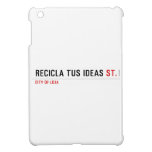 RECICLA TUS IDEAS  iPad Mini Cases