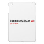 karibu breakfast  iPad Mini Cases