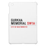 gurkha memorial  iPad Mini Cases