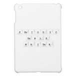 Periodic
 Table
 Writer  iPad Mini Cases