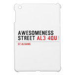awesomeness street  iPad Mini Cases
