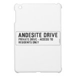 andesite drive  iPad Mini Cases