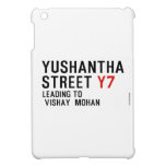 Yushantha  Street  iPad Mini Cases
