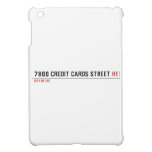 7800 Credit cards street  iPad Mini Cases