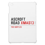 ASCROFT ROAD  iPad Mini Cases
