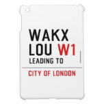 WAKX LOU  iPad Mini Cases