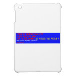 tyrique sanchez gilbert,  abdi khadar and  layth alhakim!!!  iPad Mini Cases