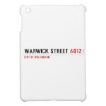 Warwick Street  iPad Mini Cases