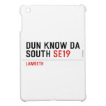 DUN KNOW DA SOUTH  iPad Mini Cases