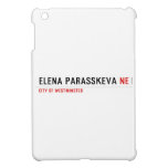 ELENA PARASSKEVA  iPad Mini Cases