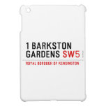 1 barkston gardens  iPad Mini Cases