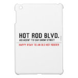 Hot Rod Blvd.  iPad Mini Cases