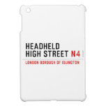 Headheld High Street  iPad Mini Cases
