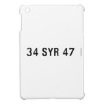 34 SYR 47  iPad Mini Cases