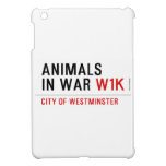 animals in war  iPad Mini Cases