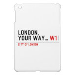 London, your way...  iPad Mini Cases