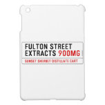 Fulton street Extracts  iPad Mini Cases