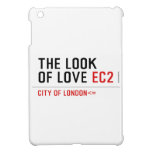the look of love  iPad Mini Cases