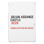 JULIAN ASSANGE CASTLE    iPad Mini Cases