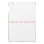 periodictablewriter  iPad Mini Cases