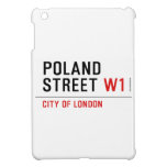 Poland Street  iPad Mini Cases