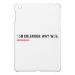 158 Coleridge Way  iPad Mini Cases