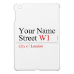 Your Name Street  iPad Mini Cases