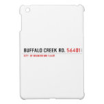 buffalo creek rd.  iPad Mini Cases