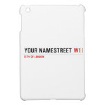 your namestreet  iPad Mini Cases