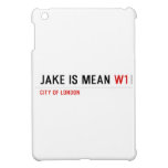 Jake is mean  iPad Mini Cases