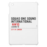 SQUAD ONE SOUND INTERNATIONAL   iPad Mini Cases