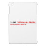 ZAKAZ  iPad Mini Cases
