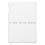 Be calm and do science  iPad Mini Cases