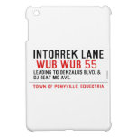 Intorrek Lane   iPad Mini Cases