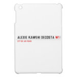alexie kawehi decosta  iPad Mini Cases