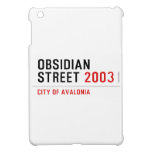 Obsidian Street  iPad Mini Cases