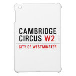 Cambridge Circus  iPad Mini Cases