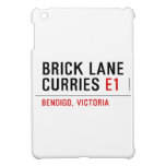 brick lane  curries  iPad Mini Cases