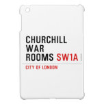 Churchill war rooms  iPad Mini Cases