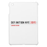 DEF:INITION NYE  iPad Mini Cases