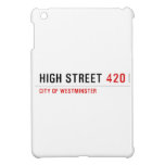High Street  iPad Mini Cases